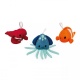 Set de 3 Eponges de Bain Animaux Marins - JANOD