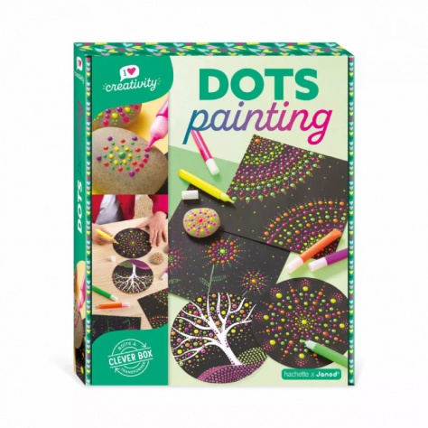 Coffret créatif Dots Painting - JANOD