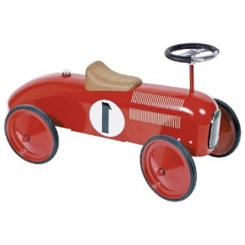 Porteur voiture vintage rouge - GOKI