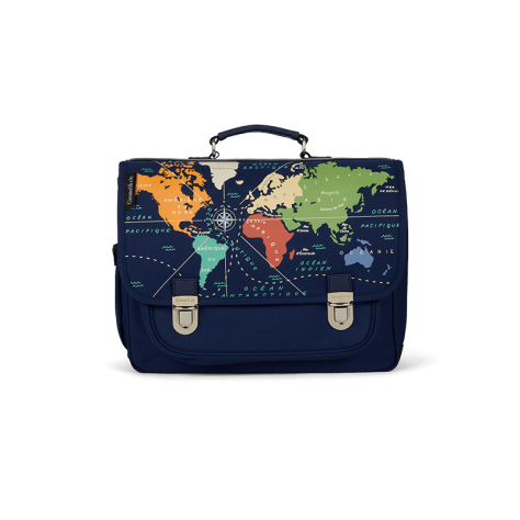 Cartable Primaire Mappemonde - CARAMEL & CIE