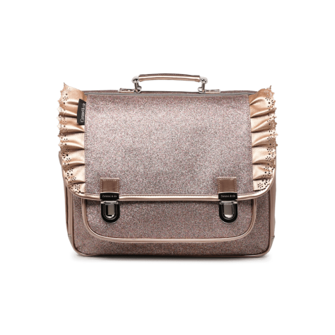 Cartable Primaire Froufrous Paillettes Cuivre - CARAMEL & CIE