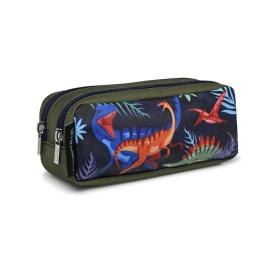 Trousse Double Jurassic - CARAMEL & CIE
