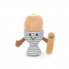 Amuseables Eggetha Egg & Lance Soldier - JELLYCAT