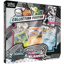 Coffret Poster Unys EV 10.5 Foudre Noire et Flamme Blanche - POKÉMON