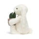 Cream Bunny with Plant - Jellycat
