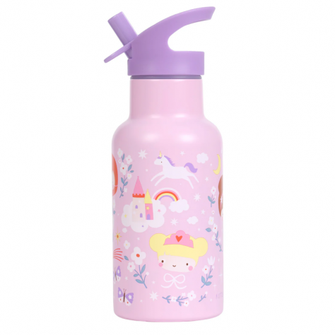 Petite Gourde Isotherme Princesses - A LITTLE LOVELY COMPANY