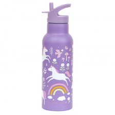 Grande Gourde Isotherme Rêves de Licorne - A LITTLE LOVELY COMPANY