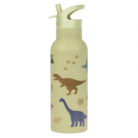 Grande Gourde Isotherme Dinosaures - A LITTLE LOVELY COMPANY