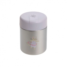 Petit thermos repas isotherme Tiny Team Chat - LÄSSIG