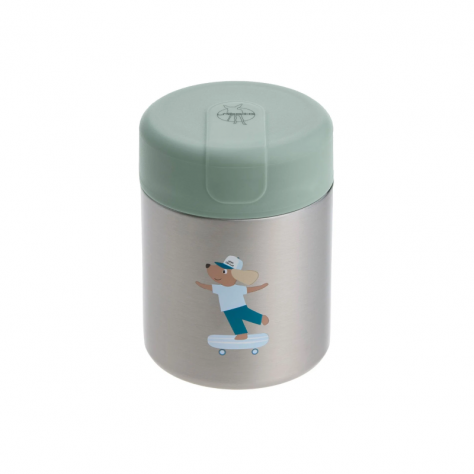 Petit thermos repas isotherme Tiny Team Chien - LÄSSIG