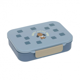 Boite à diner Bento Pattern Party Bleu - LÄSSIG