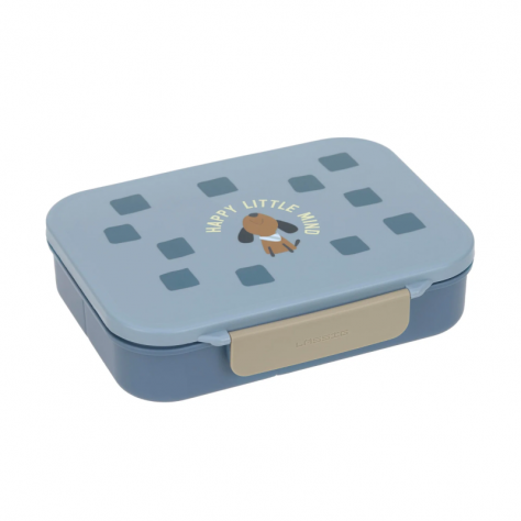 Boite à diner Bento Pattern Party Bleu - LÄSSIG