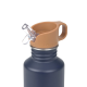 Gourde Inox Little Gang Sourire Marine - LÄSSIG