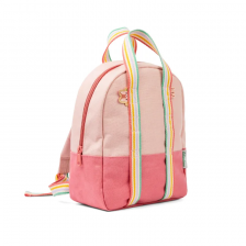 Sac à dos Mix&Match Rose Framboise - LILLIPUTIENS