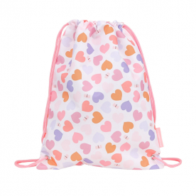 Sac de Gym Coeurs - A LITTLE LOVELY COMPANY