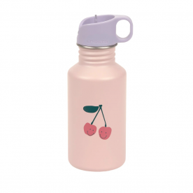 Gourde Inox Happy Fruits Cerise - LÄSSIG