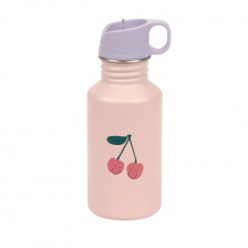 Gourde Inox Happy Fruits Cerise - LÄSSIG