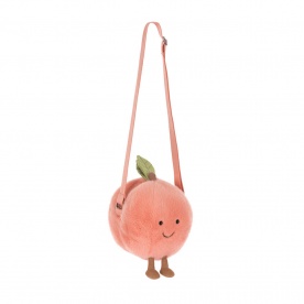 Amuseables Peach Shoulder Bag - Jellycat
