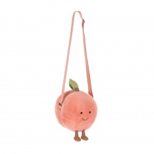 Amuseables Peach Shoulder Bag - Jellycat