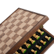 Jeu d'échecs en noyer 43 cm - MANOPOULOS