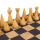 Jeu d'échecs en liège 34 cm - MANOPOULOS