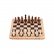 Jeu d'échecs en bois 29 cm