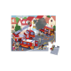 Puzzle Pompiers 24 Pièces - JANOD