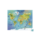 Puzzle Le monde 100 Pièces - JANOD