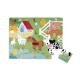 Puzzle Tactile La ferme 20 pièces - JANOD