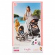 Landau 3 en 1 Priam Cybex pour poupon 36 et 42cm - COROLLE