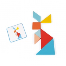 Le Tangram Essentiel (bois) - JANOD