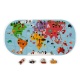 Puzzle Carte des Explorateurs du Bain - JANOD