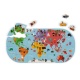 Puzzle Carte des Explorateurs du Bain - JANOD