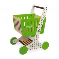 Chariot de Courses Green Market (bois) - JANOD