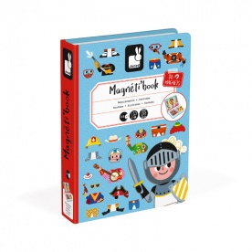 Magnéti'Book Déguisements Garçon 36 magnets - JANOD