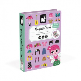 Magnéti'Book Déguisements Fille 46 magnets - JANOD