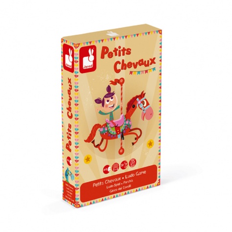 Jeu de Petits Chevaux Carrousel - JANOD