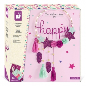 Kit Créatif -Suspension Lumineuse Happy - JANOD