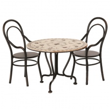 Ensemble de table à manger avec 2 chaises - MAILEG