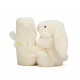 Lapin "Bashful Cream Bunny Soother" - JELLYCAT
