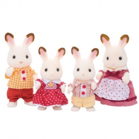 La Famille Lapin Chocolat - SYLVANIAN FAMILIES