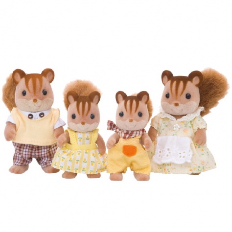 La Famille Écureuil Roux - SYLVANIAN FAMILIES