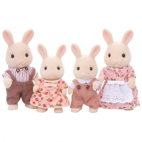 La Famille Lapin Crème - SYLVANIAN FAMILIES