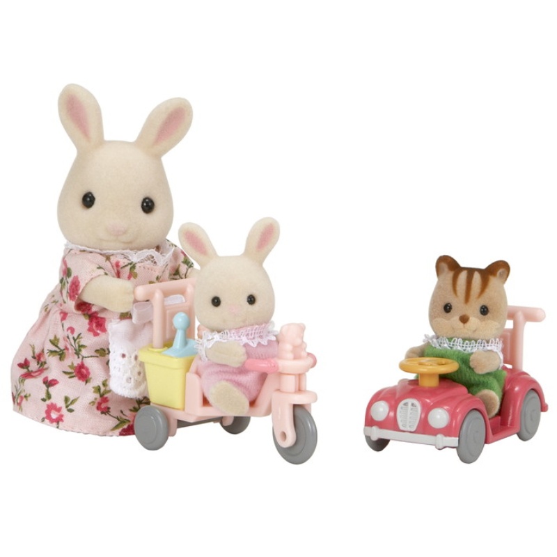 Tricycle et Mini Voiture Bébés - SYLVANIAN FAMILIES