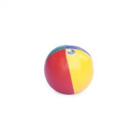 Balle de jonglage Mr. Babache Pouf quadricolore primaire - CIRCUS JOJO