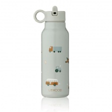 Gourde Isotherme Falk Vehicles/Dove Blue Mix - LIEWOOD
