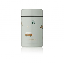 Thermos Repas Isotherme Vehicles Dove Blue Mix - Food Jar Bernard - LIEWOOD