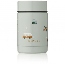 Thermos Repas Isotherme Vehicles Dove Blue Mix - Food Jar Nadja - LIEWOOD