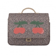 Cartable Primaire Mini Leopard Cherry - JEUNE PREMIER