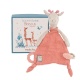 Doudou girafe Attache-tétine - Sous Mon Baobab - MOULIN ROTY